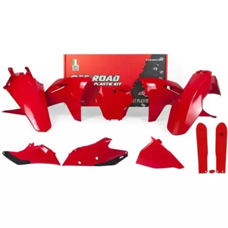 Kit Plastiques 7 P Rtech Rouge RKITGASRG0609