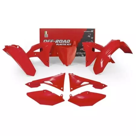 Kit Plastiques 6 P Rtech Rouge RKITCRFRS0600