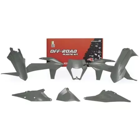 Kit Plastiques 6 P Rtech Gris Quantum RKITKTMGR0599