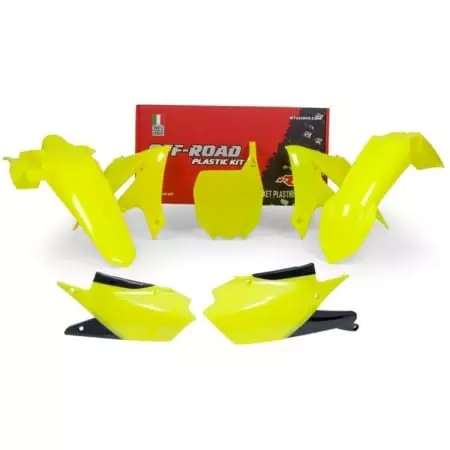 Kit Plastiques 5 P Rtech Jaune Neon RKITYZFGF0518 - Carénage et protection RTECH