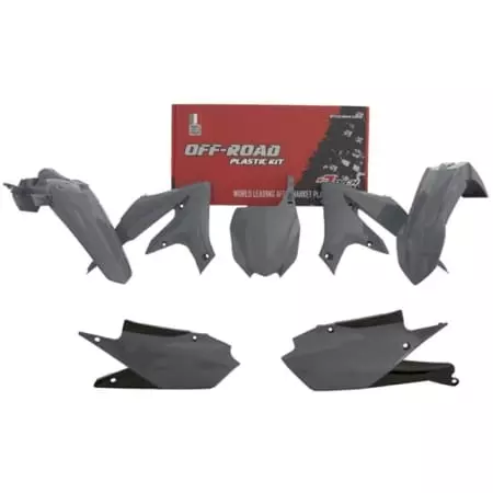Kit Plastiques 5 P Rtech Gris Quantum RKITYZFGR0518
