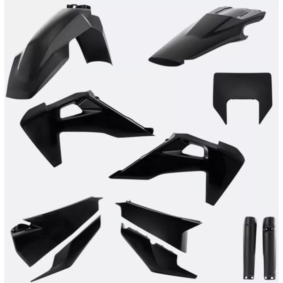 Kit Plastiques Rtech Noir RKITHSQNR0516