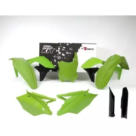 Kit Plastiques Rtech Vert Fluo RKITKXFVF0517
