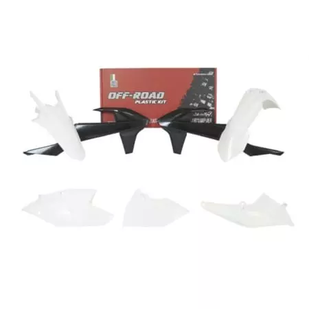Kit Plastiques 5 P Rtech Blanc Noir RKITKTMOEM488