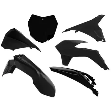 Kit Plastique 6P Noir Rtech RKITKTMNR0512