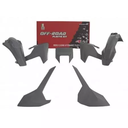 Kit Plastiques 5 P Rtech Gris Quantum RKITHSQGR0517