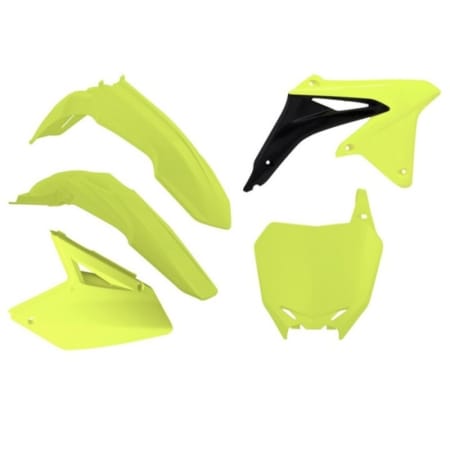 Kit Plastiques Rtech Jaune Fluo RKITRMZGF0508