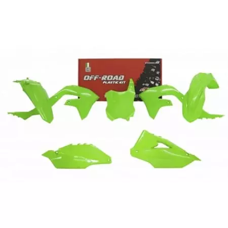 Kit Plastiques 5 P Rtech Vert Fluo RKITKXFVF0599