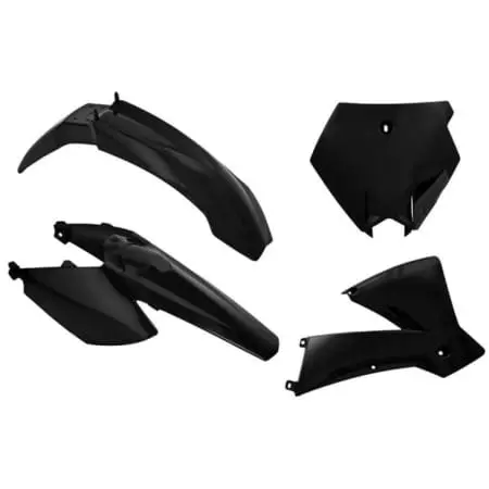 Kit Plastiques 4 P Rtech Noir RKITKTMNR0507