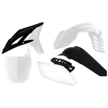 Kit Plastiques 5 P Rtech Blanc Noir RKITYZFBN1510