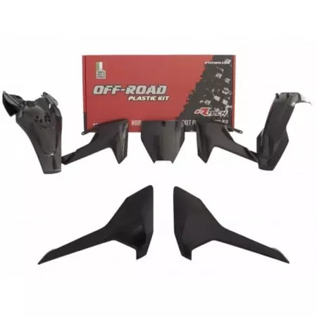 Kit Plastiques 5 P Rtech Noir RKITHSQNR0565