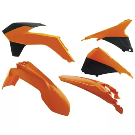 Kit Plastiques 5 P Rtech Orange RKITKTMOEM415