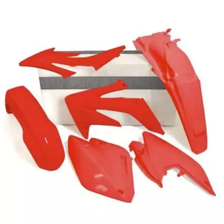 Kit Plastiques 4 P Rtech Rouge RKITCRXRS0412