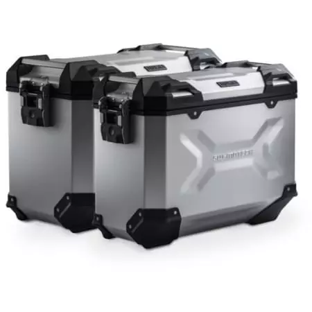 Kit Valises SW-Motech Trax ADV 45/37 Litres Honda CRF1000L / Adventure Sports (2018-2022) Gris