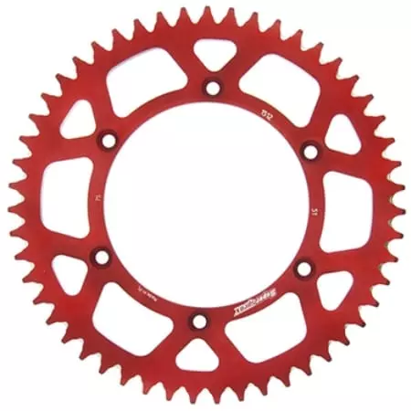 Couronne Alu Supersprox Ral-1512:51 Rouge