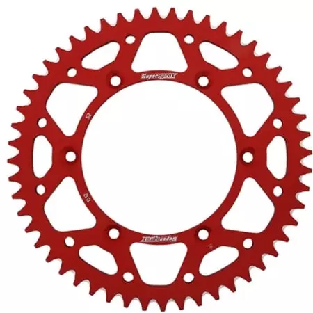 Couronne Alu Supersprox Ral-1512:52 Rouge