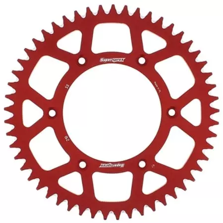 Couronne Alu Supersprox Ral-210:53 Rouge
