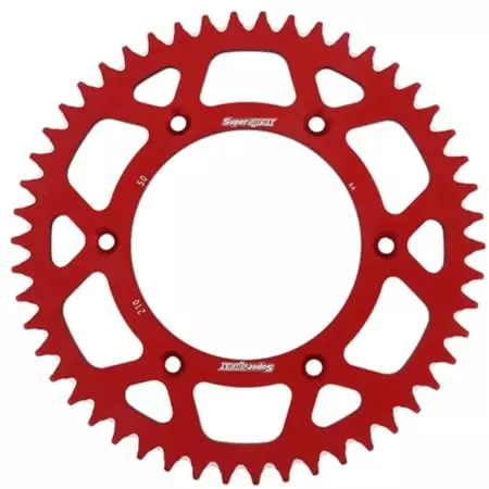 Couronne Alu Supersprox Ral-210:50-Red