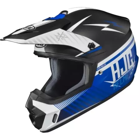 Casque Cross HJC CS-MX II Tweek MC2SF Bleu Noir