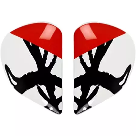 Plaques Pivot Arai Super AdSis J (LRS) Sketch Blanc Chaser-V/Chaser-V Pro