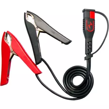 Cable BS pinces "croco" isolées