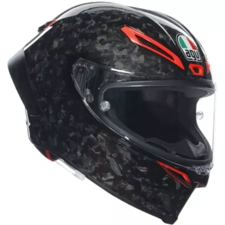 Casque AGV Pista GP RR Italia Carbone Rouge