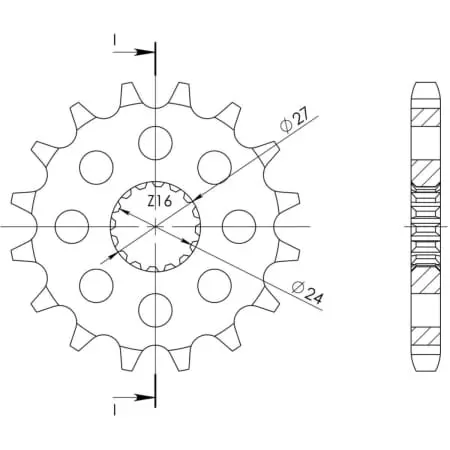 Pignon Supersprox PSBCst-423:18 50-35048-18 56018