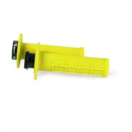 Poignées Rtech R20 Lock-On 1/2 Waffle Jaune Fluo RMPRGF000021