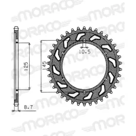 Couronne Supersprox Rfe-865:44Blk Jtr865-44 1-5544-44 50-35004-44
