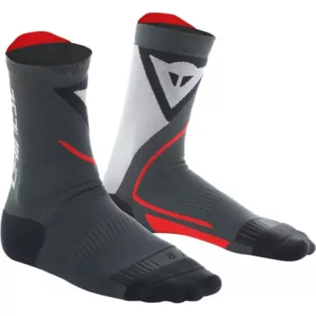 Chaussettes Dainese Thermo Mid Socks 606 Noir Rouge