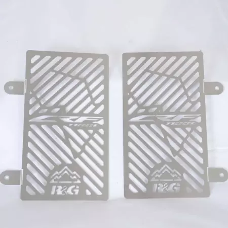 Protection De Radiateur Gravée R&G Racing Inox 1092591 - Carénage et protection R&G RACING