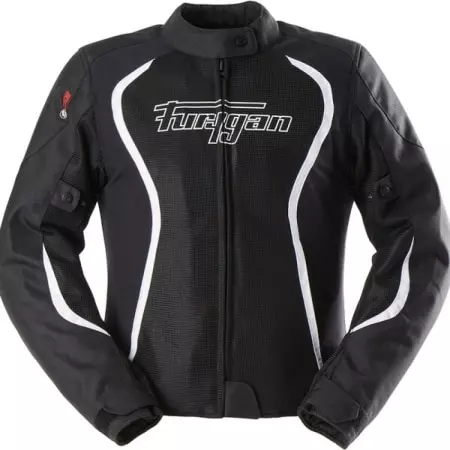 Blouson Femme Furygan Odessa Vented 3in1 Noir Blanc - Blousons et Vestes Moto Femme FURYGAN