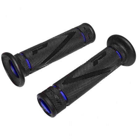 Poignées Progrip 838 Open End Noir Bleu 22-25mm