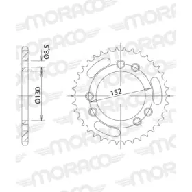 Couronne Supersprox Rfe-6621:41-Blk 50-29029-41