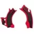 Protections De Cadre Bi-Matiere Rtech Rouge Noir RPRTCRFRSNR1