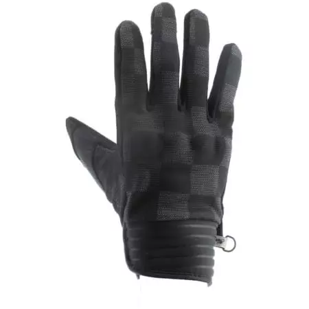 Gants Helstons Simple Homme Noir Gris Damier