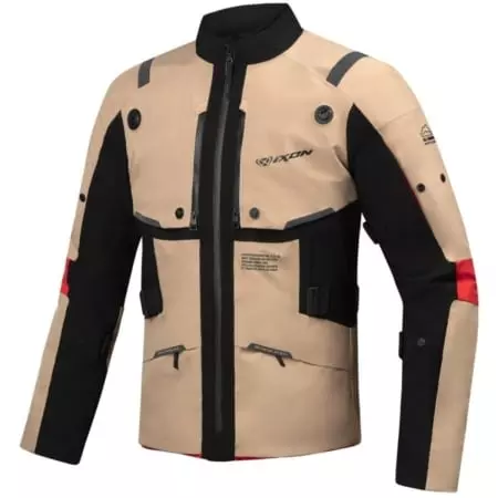 Veste Ixon M-Skeid Sable Noir Rouge