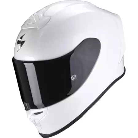 Casque Scorpion Exo-R1 Evo Air Solid Blanc Perle
