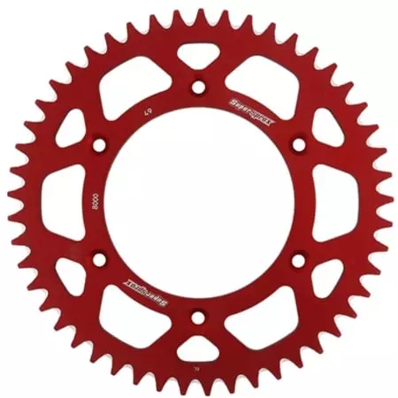 Couronne Alu Supersprox Ral-8000:49 Rouge