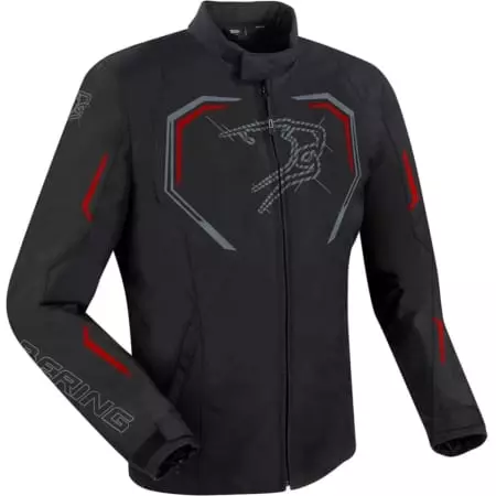 Blouson Bering Dundy Noir Rouge