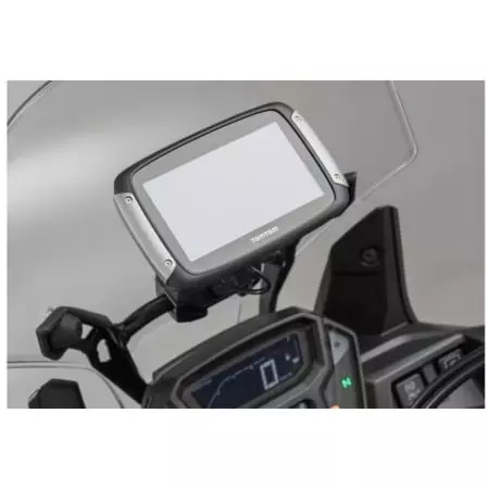 Support GPS SW-Motech Pour Barre Diamètre 10-12mm Noir