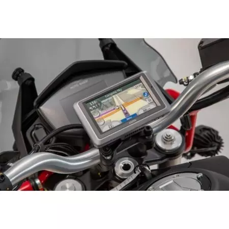 Support GPS SW-Motech Pour Guidon Moto Guzzi V85 TT (2019-2022) Noir