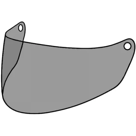 Visière HJC Arty HJ-23 Fumé Foncé