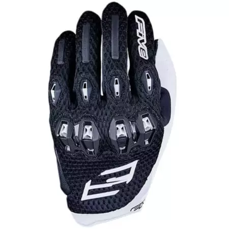 Gants Five Stunt Evo 2 Airflow Noir Blanc