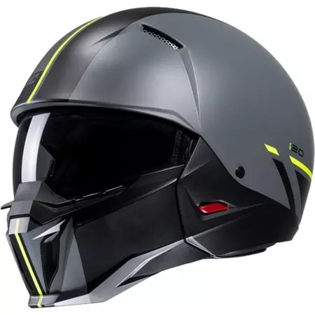 Casque HJC I20 Batol MC3HSF Gris Jaune
