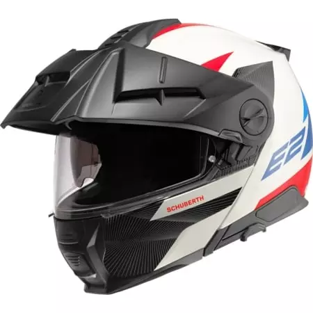 Casque Schuberth E2 Defender Blanc - Casque Modulable SCHUBERTH