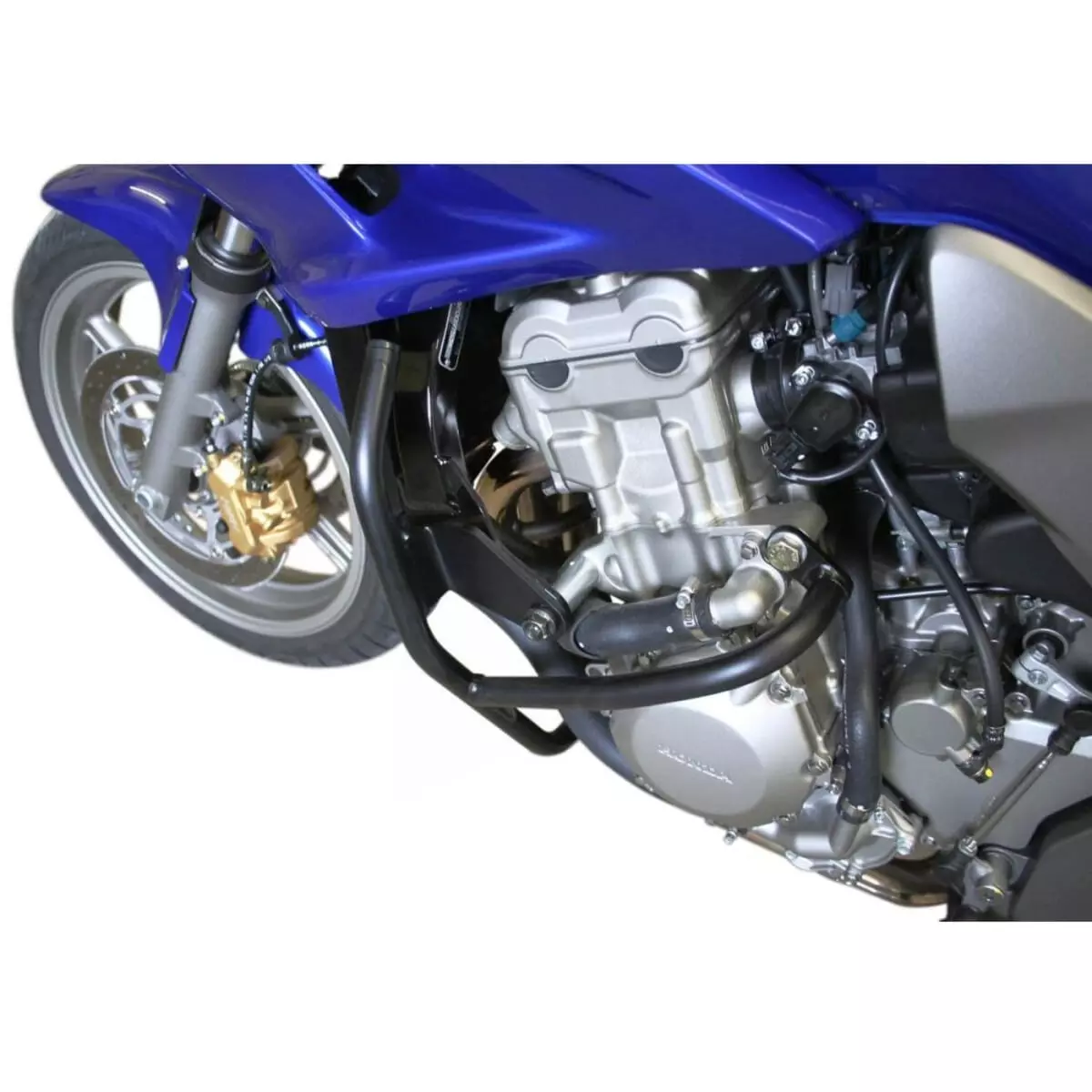 Pyramid Front Mudguard Extension For Honda CBF1000 (2006-2009) - Matte Black Fender Extender