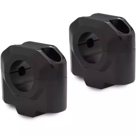 Réhausse Guidon SW-Motech Diamètre 28mm Hauteur 30mm Noir