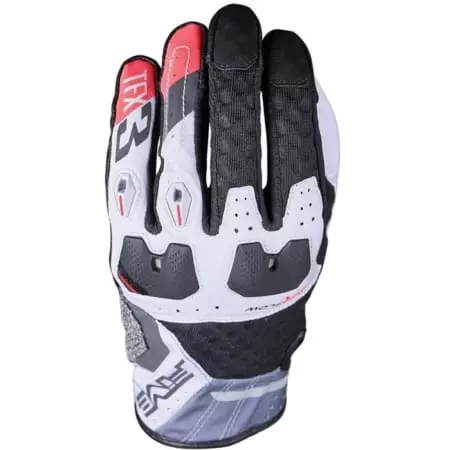 Gants Five TFX3 Airflow Gris Rouge