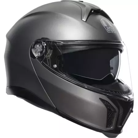 Casque AGV Tourmodular Luna Gris Mat